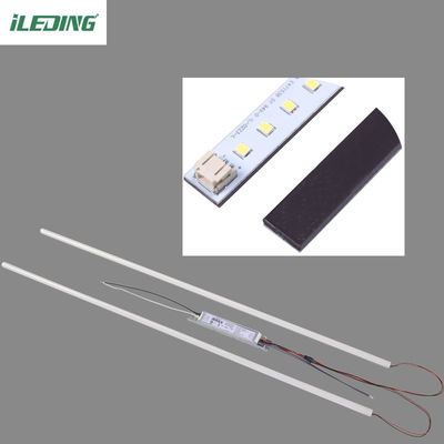 Kit de réaménagement linéaire magnétique LED durable avec 50000 heures de travail et flux lumineux 5075lm