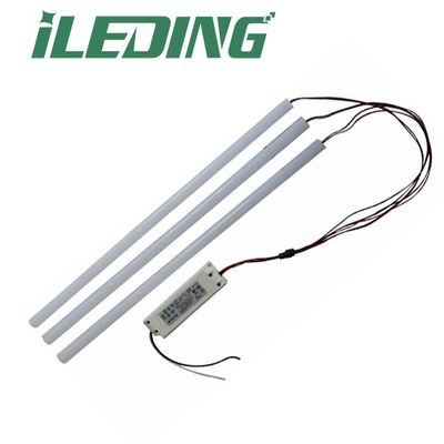 Retour à l'usage magnétique Économie d'énergie Dimming LED 3CCT 3P Batterie sélectionnable Installation rapide Kit de remise à niveau linéaire
