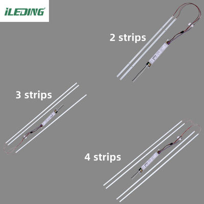 Solution de remise à niveau rapide Économie d'énergie Dimming LED Kit de remise à niveau linéaire magnétique avec urgence