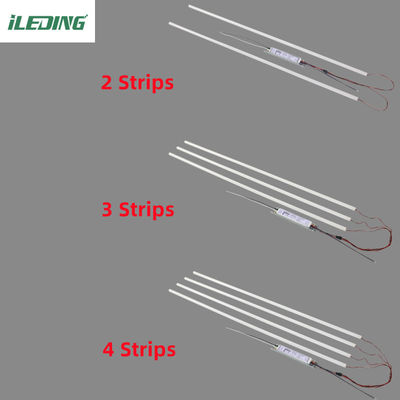 120-247V Voltage d'entrée 3CCT 3P Kit de retrofit LED linéaire sélectionnable pour le remplacement de la lampe de tube