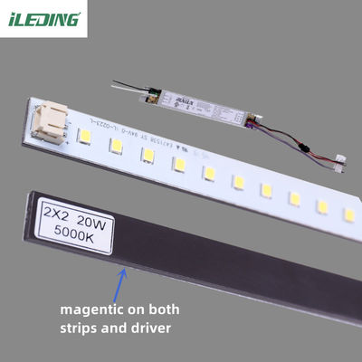 120-247V Voltage d'entrée 3CCT 3P Kit de retrofit LED linéaire sélectionnable pour le remplacement de la lampe de tube