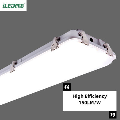 Contrôle du capteur 200W LED Vapor Tight High Bay Utilisation commerciale pour entrepôt IK10 IP67 étanche