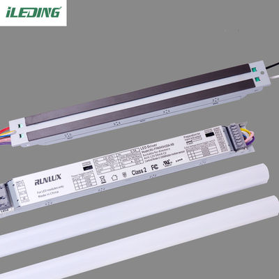 120-277V 3Power réglable LED Troffer Kit de rénovation Éclairage avec Kit de rénovation linéaire magnétique