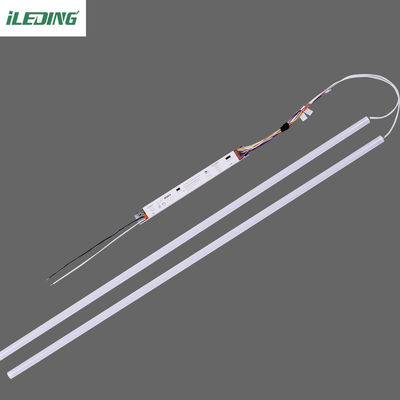 DLC 140Lm/W Magnétique LED Light Troffer Linear retrofit Kit pour le marché américain Ajustez 5CCT