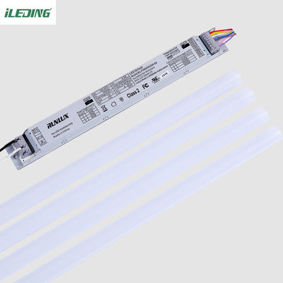 Commande à distance LED Kit de remise à niveau linéaire de l'extrusion de l'enceinte du canal avec 4 pieds de longueur et le couvercle PC