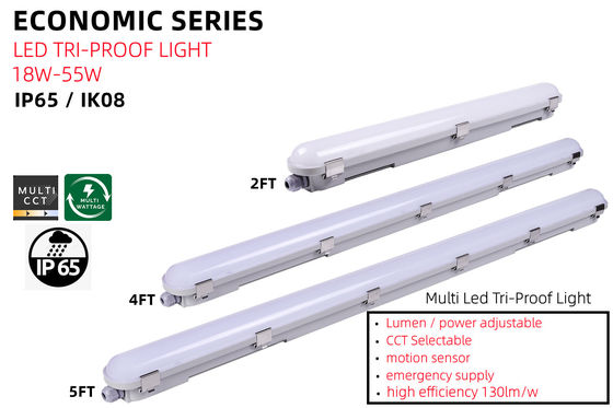 55W 80 Ra Lumière LED de lavage de voiture avec tension d'entrée AC 110V