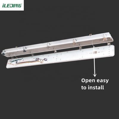 4 kg éclairage de stockage à haute résistance à la vapeur à LED suspendu 4FT 46W 65W IP66 65W