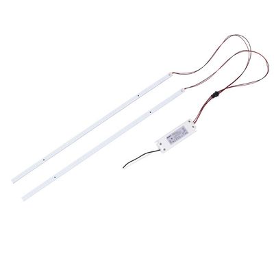 120-347v Voltage d'entrée Kit de réaménagement linéaire lumière magnétique LED pour la barre lumineuse Troffer