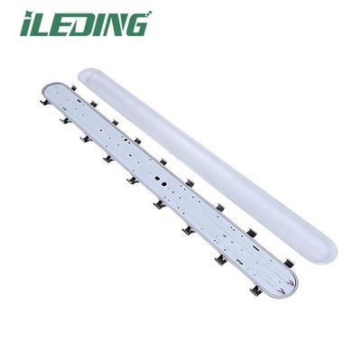 80 CRI 100W 8ft LED Vapor Tight Garage luminaire résistant à l'eau Tri preuve luminaire