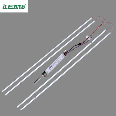 ETL DLC 32W Troffer Retrofit Kit pour 4FT LED magnétique 2*4 2*2 Light Linear retrofit Kit
