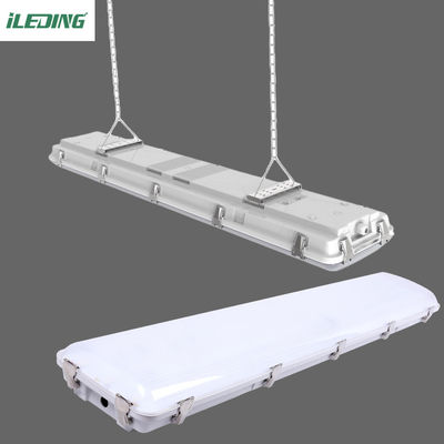 150lm/w 4FT 40500LM 270W LED à vapeur étroite haute baie de stockage luminaire IP67 imperméable à l'eau