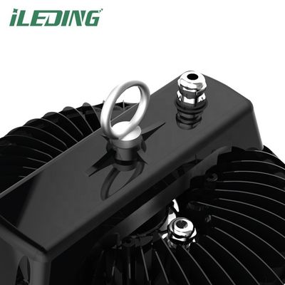 Solution d'éclairage industriel 125W LED UFO High Bay Light avec sortie lumineuse personnalisée