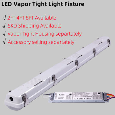 Mise à niveau vers 4FT 60W Led Vapor Tight Light Housing Kit et 5- pour des performances optimales