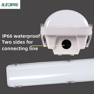 4FT Atelier LED Vapor Tight Garage Light Fixture Lumière de jour Température de couleur et notation imperméable à l'eau IP66