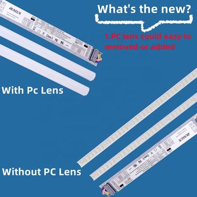2FT 25W réglable CCT Led Magnétique Légère Kit de réaménagement PC Lens pour l'éclairage personnalisable