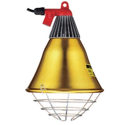 Lampes de chauffage à infrarouge en alliage pour les élevages de poulets