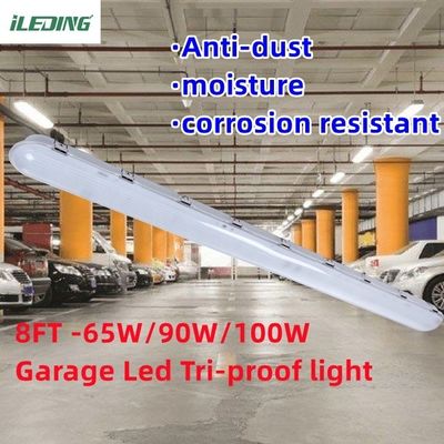 347V Option 2FT 4FT 8FT Légère LED à vapeur étroite Tri Proof luminaire pour le lavage de voiture