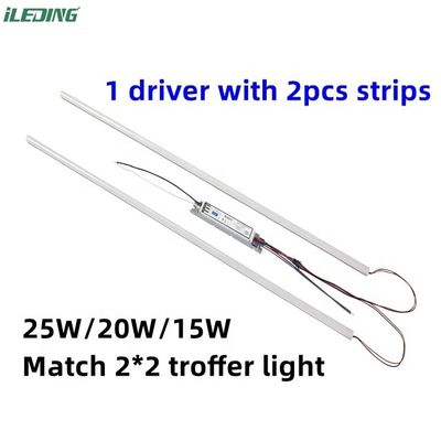 Longue durée de vie 50000 heures Kit de réaménagement linéaire à LED 3CCT pour l'hôpital