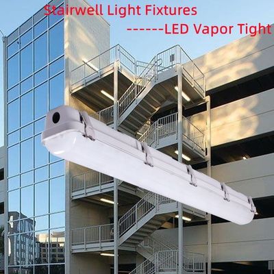 120-277V/120-347V 60W 4FT Led Vapor Tight Tri Proof Light Fixture pour le parking de voiture