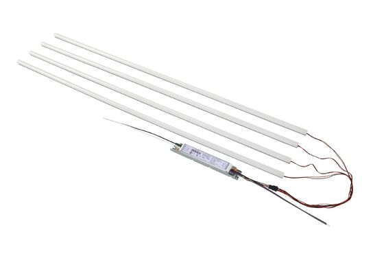 Source lumineuse SMD LED 2ft 4ft 8ft 150Lm/W Lentille PC Lumière de kit de retrofit linéaire à LED magnétique