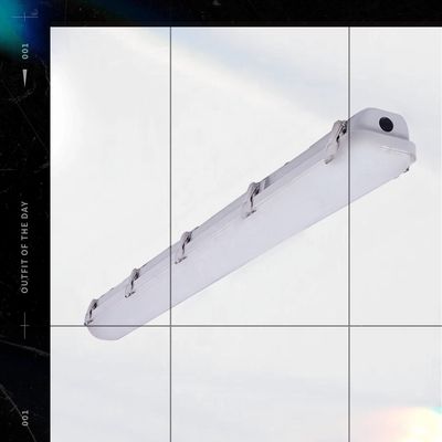 120-277V Voltage d'entrée 35W Lampes de garage étanches à vapeur LED pour éclairage industriel