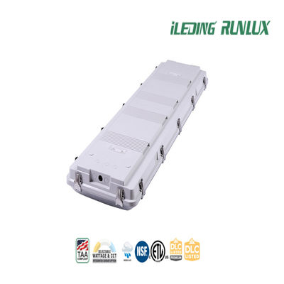 IK10 Impact 3500K-4000K-5000K CCT commutable 160lm/W Efficacité LED vapeur haute baie étroite