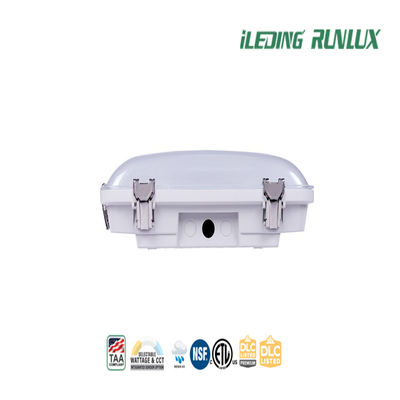Polycarbonate commercial LED vapeur haute baie étroite avec résistance aux chocs IK10