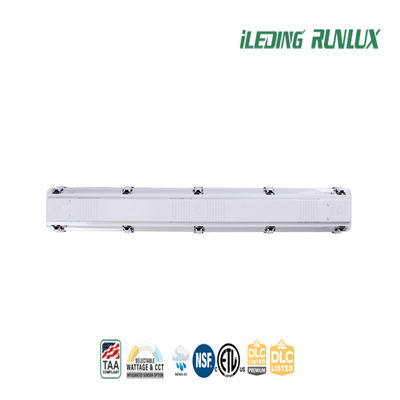 80CRI IP66 2FT 4FT 8FT LED Tri Proof Light avec température de couleur commutable