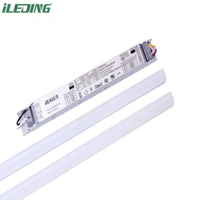 Retour à l'usage magnétique Économie d'énergie Dimming LED 3CCT 3P Batterie sélectionnable Installation rapide Kit de remise à niveau linéaire