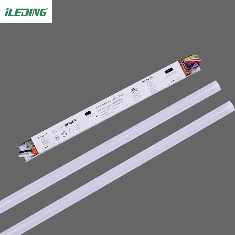 DLC 140Lm/W Magnétique LED Light Troffer Linear retrofit Kit pour le marché américain Ajustez 5CCT