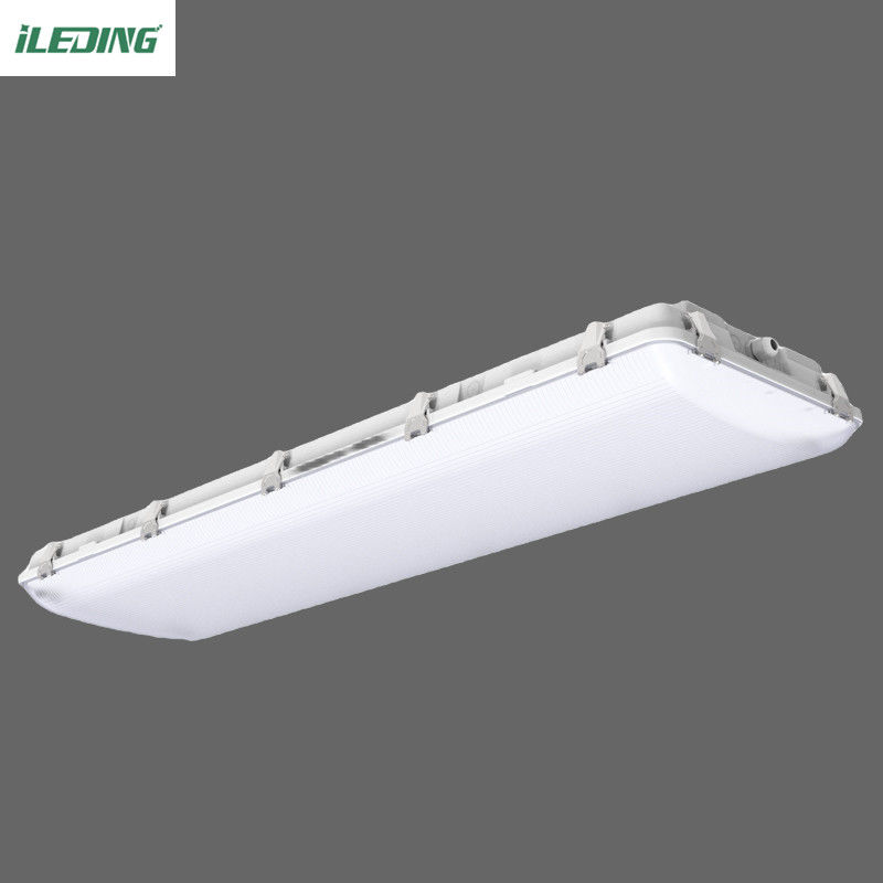 150lm/w 4FT 40500LM 270W LED à vapeur étroite haute baie de stockage luminaire IP67 imperméable à l'eau
