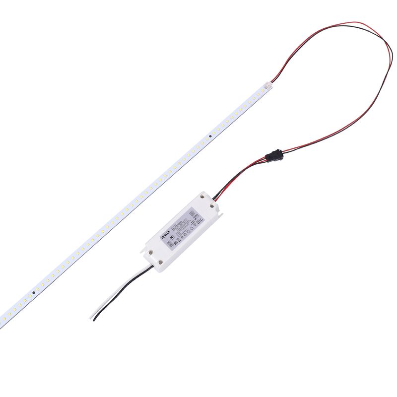Lumière Troffer réglable 3 Puissance 3CCT Led Kit de réaménagement linéaire magnétique 2FT 35W