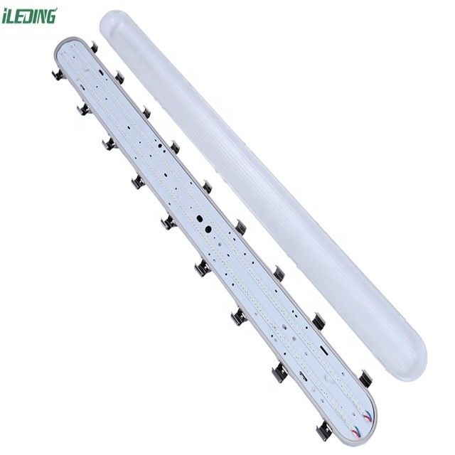 Lumière d'atelier à LED de 65W avec capteur de mouvement PC couverture glacée Tri-proof Vapor Tight Light