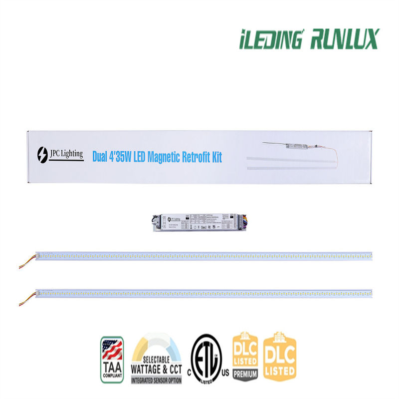 50/60Hz 145Lm/W Kit de retrofit magnétique LED avec une durée de vie de 50 000 heures